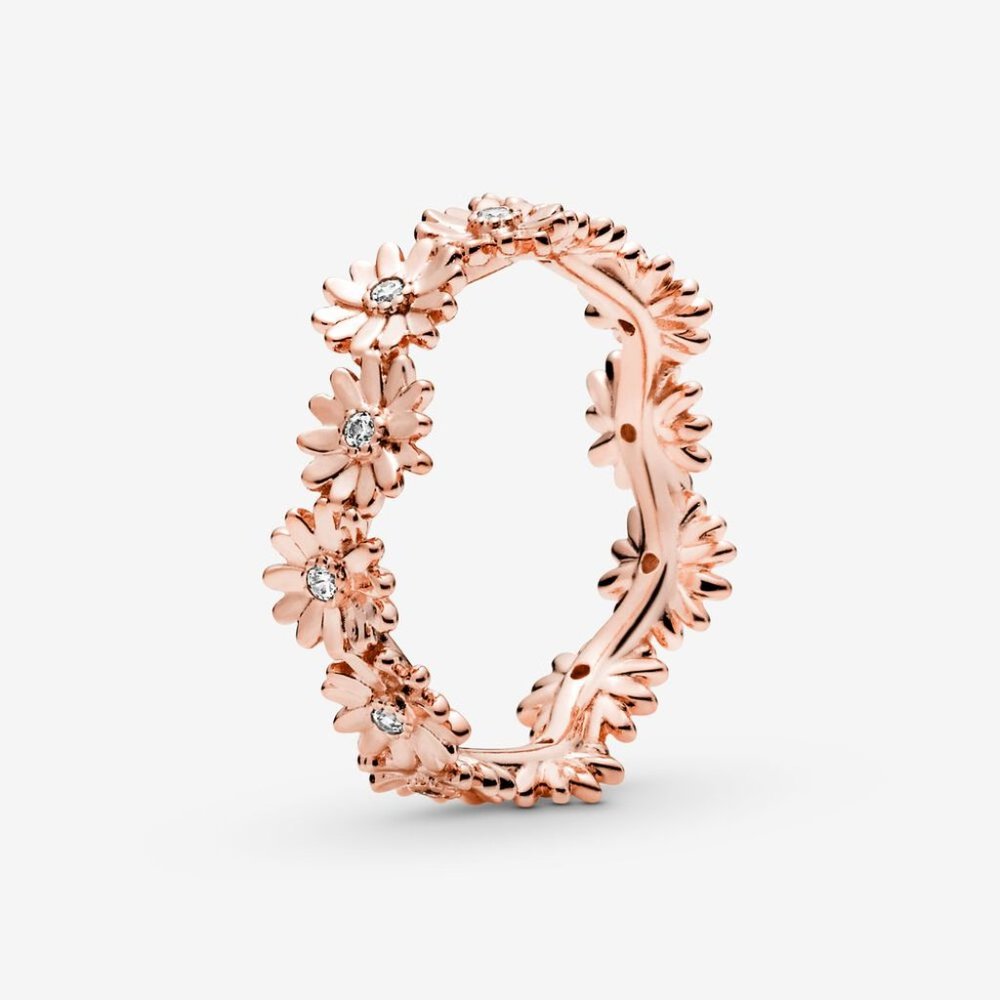 New! Daisy Rose Flower Rose Gold - Picture 2 of 5